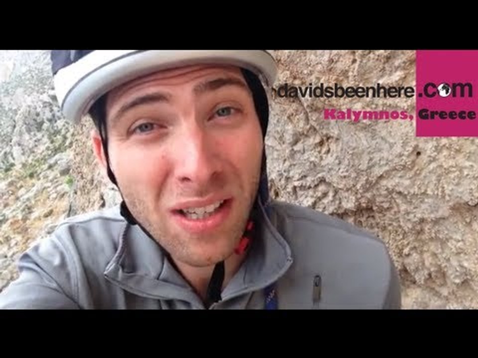 Climbing in Kalymnos, Greece