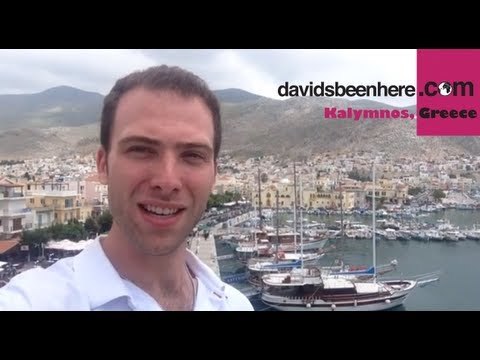 Pothia - Main Harbour of Kalymnos, Greece