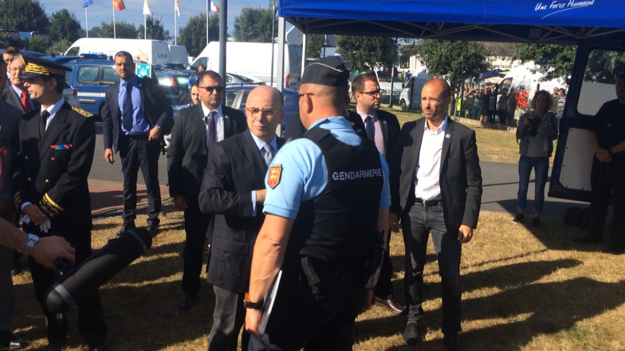 Inauguration de la foire Sainte-Croix