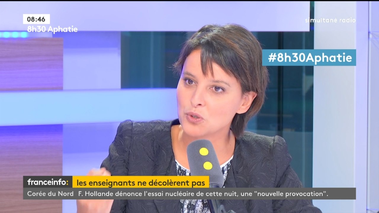 Les enseignants ont un métier exigeant. Ils ont tout mon soutien.