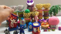 SURPRISE EGGS with PLAY DOH Surprise Toys,Godzilla Monster,Shopkins,The Lion King,Toys for Kids