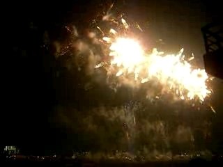 Feu d'artifice Edogawa Tokyo  Japon 江戸川の花火