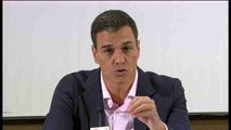 Sánchez acusa a Ciudadanos y a Podemos de imponer vetos que impiden la regeneración
