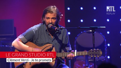 Clement Verzi - Je te promets - Live dans le Grand Studio RTL