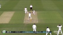 When Shardul Thakur throw ball twice to the Australian batsmen.