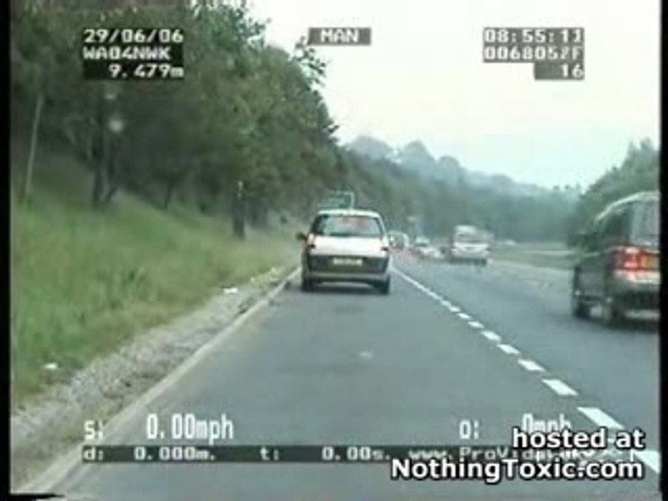 Ne jamais freiner devant un radar