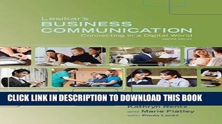 [PDF] Lesikar s Business Communication: Connecting in a Digital World Popular Online