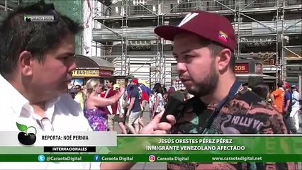 Otra familia venezolana se quedó varada en el aeropuerto de Madrid