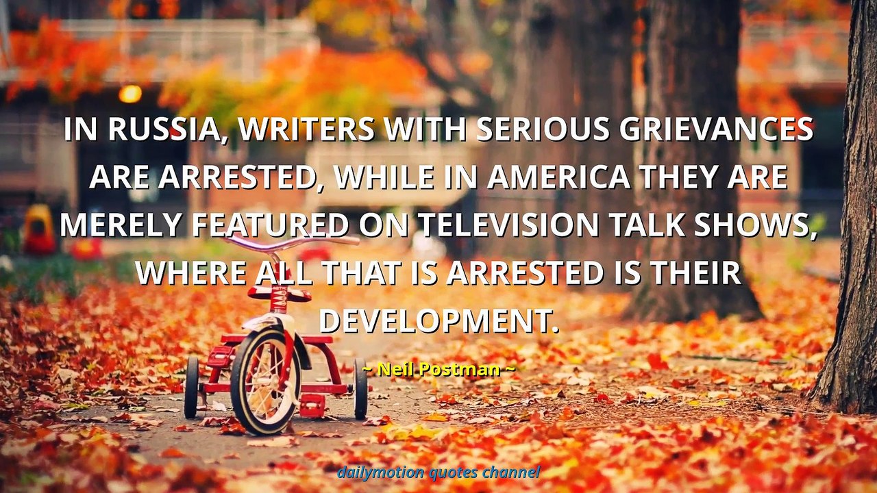Neil Postman Quotes