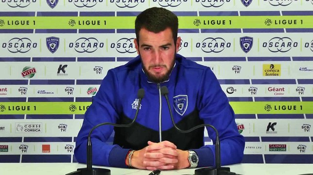 La Conf' de Presse de Mathieu Peybernes avant Bastia/TFC