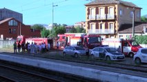 Cuatro muertos al descarrilar un tren en Pontevedra