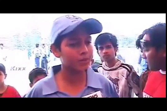 Inzamam ul Haq and His Son Batting with each other must watch video