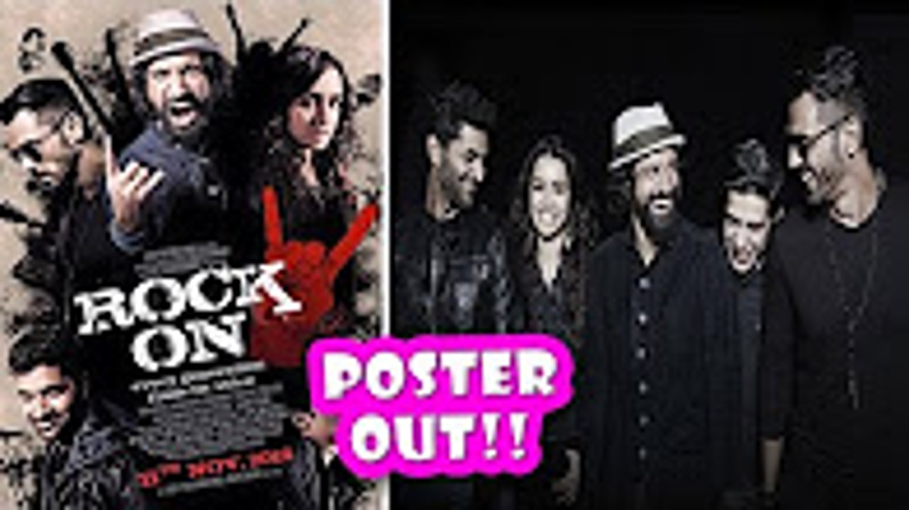 Rock On 2 First Poster Released