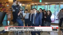 Lotte group founder denies allegations again on 2nd questioning