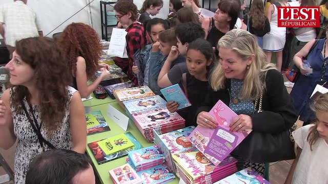 Nancy : inauguration du livre sur la place