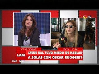 Pronto.com.ar  Cande Ruggeri habla de Fede Bal y Barbie Vélez