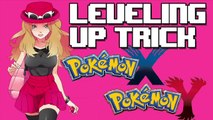 Pokemon X/Y - Level Up Trick (Quick Ball method) Leveling up fast with Dj CUTMAN
