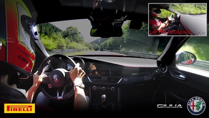 VÍDEO: Alfa Romeo Giulia Quadrifoglio Verde - Nürburgring