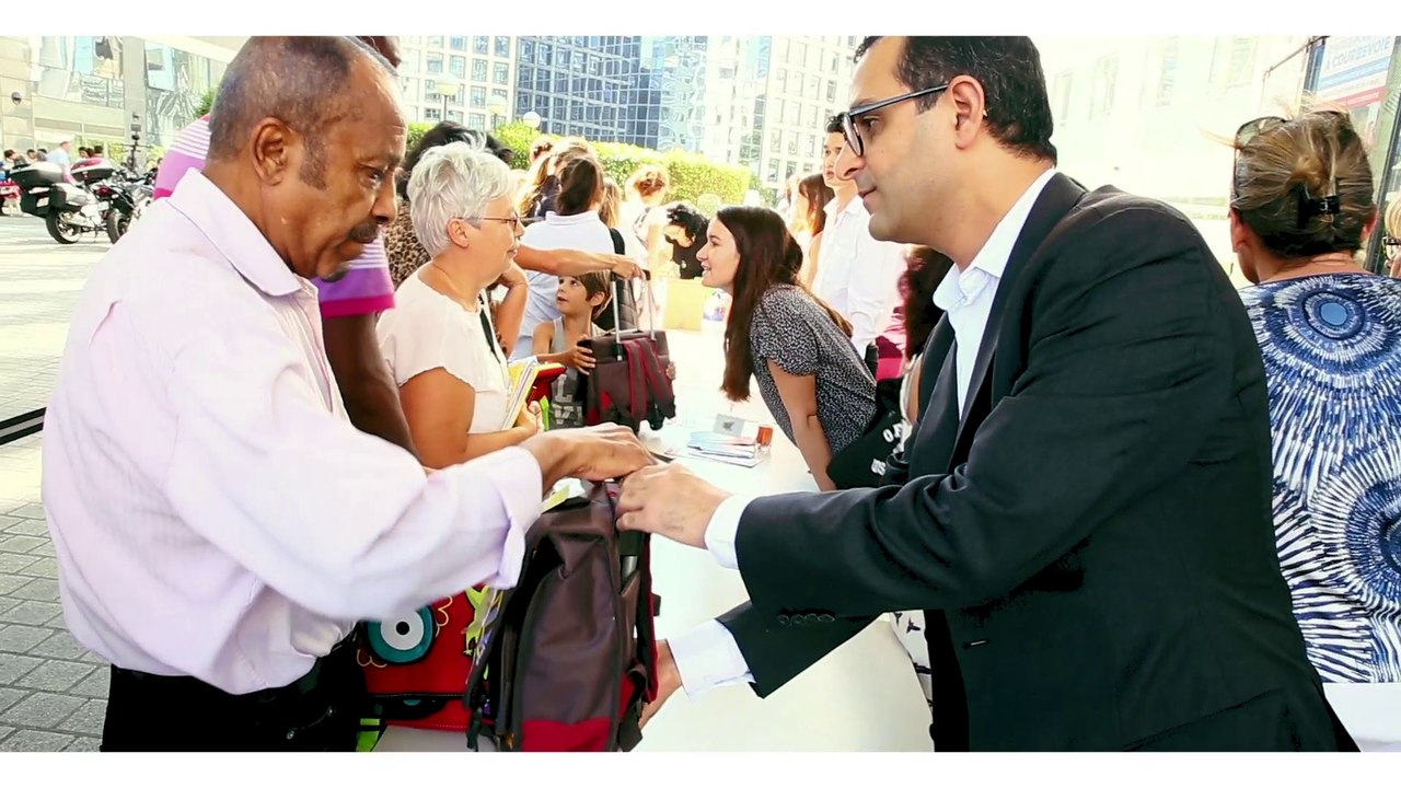 Arash Derambarsh - Rentrée pour tous à Courbevoie