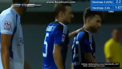 Maksim Medvedev Goal HD - Qarabağ 2-0 AZAL - Azerbaijan - Premyer Liqa 09.09.2016 HD