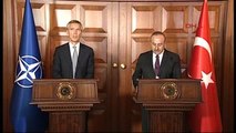 Çavuşoğlu NATO Genel Sekreteri Jens Stoltenberg ile Ortak Basın Toplantısıı Düzenledi 1