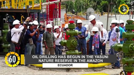 In 60 Seconds: Oil Drilling Has Begun in the Yasuni Nature Reserve