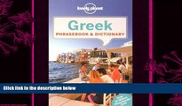 behold  Lonely Planet Greek Phrasebook   Dictionary (Lonely Planet Phrasebook and Dictionary)