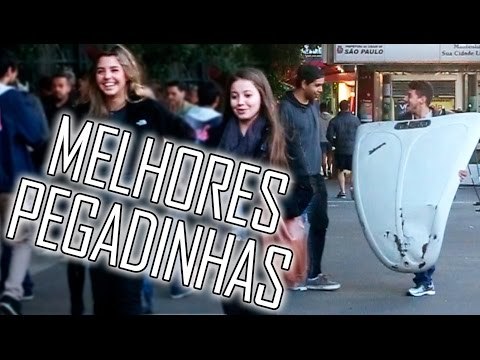 MELHORES PEGADINHAS - 3 ANOS DE NÃO É SÉRIO