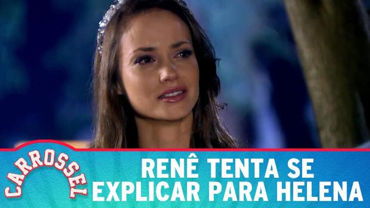 Renê tenta se explicar para Helena