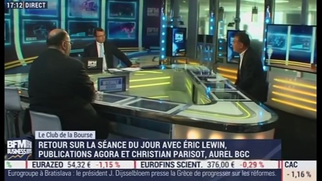Le Club de la Bourse: Éric Lewin, Christian Parisot et Vincent Ganne - 09/09