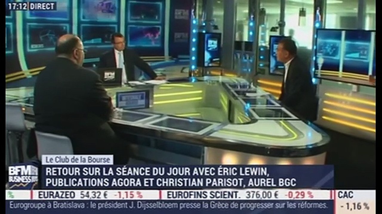 Le Club de la Bourse: Éric Lewin, Christian Parisot et Vincent Ganne - 09/09