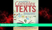Choose Book Turning the Page on Complex Texts: Differentiated Scaffolds for Close Reading