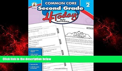 Choose Book Common Core Second Grade 4 Today: Daily Skill Practice (Common Core 4 Today)