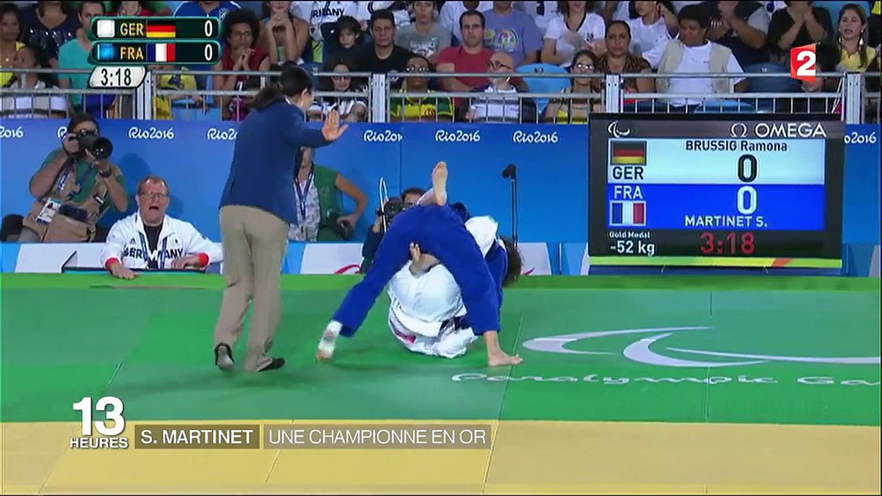 Jeux Paralympiques de Rio : Sandrine Martinet remporte l'or
