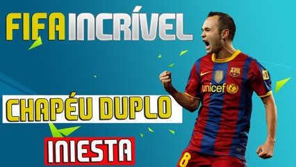 FIFA 16 | CHAPÉU DUPLO INIESTA - GOLAÇO