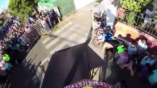 Insane Urban DH Mountain Bike POV - Red Bull Valparaiso Cerro Abajo 2015