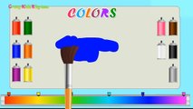 Learn Colors With Paint Learning Video For Children | Learn Colors while Playing with Paint