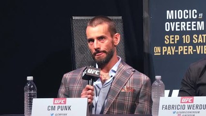 Phil 'CM Punk' Brooks says he's 'ready for Mickey' at UFC 203 press conference
