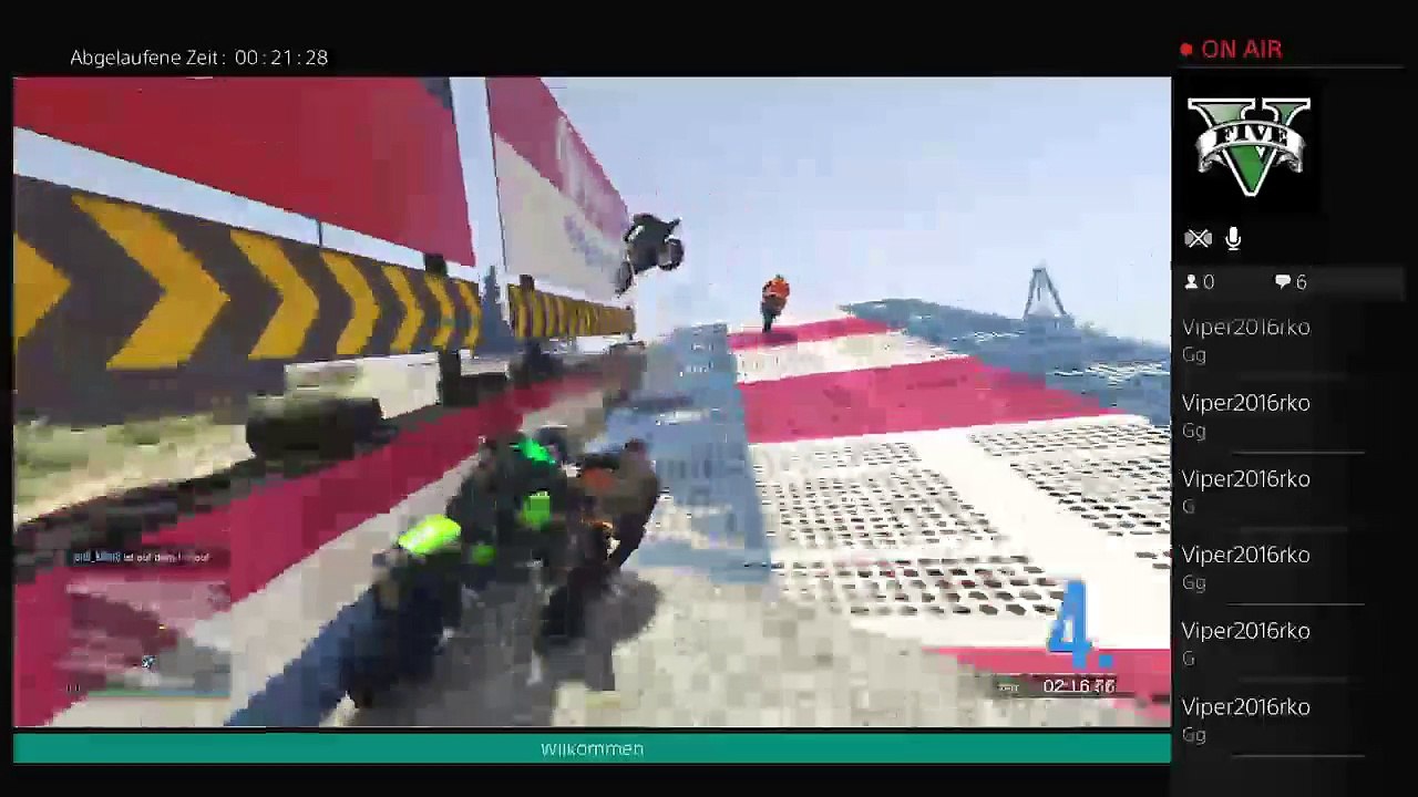 Live Stream PS4 GTA V Online [Stundrennen] (5)