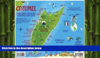 complete  Cozumel Dive Map   Reef Creatures Guide Franko Maps Laminated Fish Card