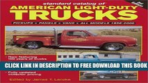 New Book Standard Catalog of American Light-Duty Trucks: Pickups, Panels, Vans, All Models 1896-2000