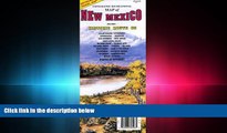 different   Topographic Recreational Map of New Mexico: Detailed Travel Map
