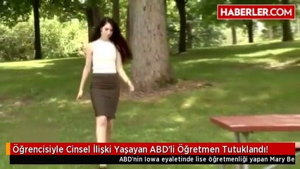 Öğrencisiyle Cinsel İlişki Yaşayan ABD'li Öğretmen Tutuklandı!