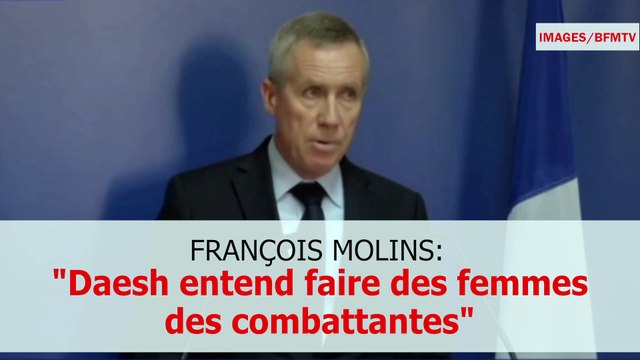 François Molins: Daesh entend faire des femmes des combattantes