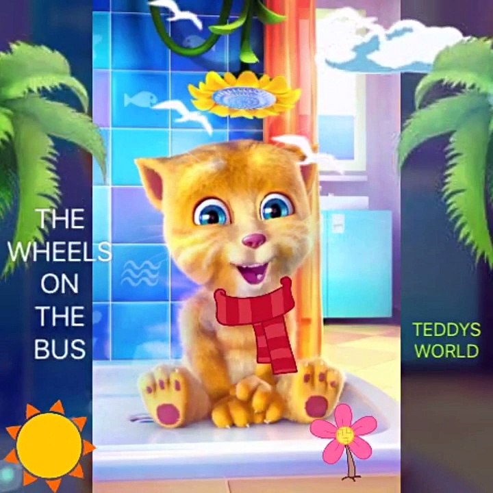 The wheels on the bus go round and other songs ft Angela