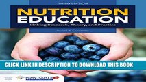 New Book Nutrition Education: Linking Research, Theory   Practice