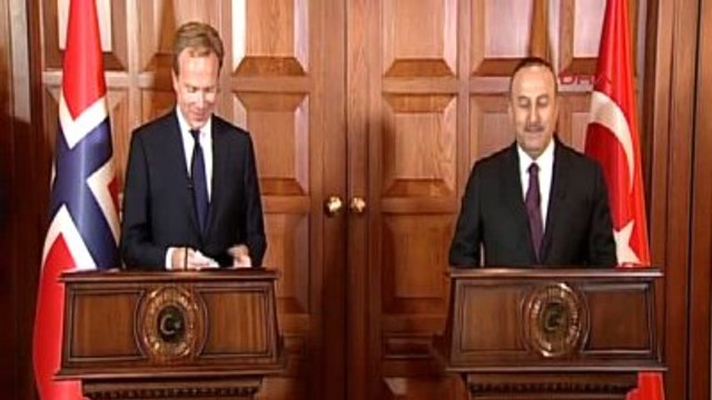 Dışişleri Bakanı Mevlüt Çavuşoğlu, Norveç Dışişleri Bakanı ile Görüştü