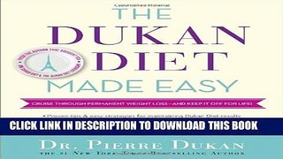 New Book The Dukan Diet Made Easy