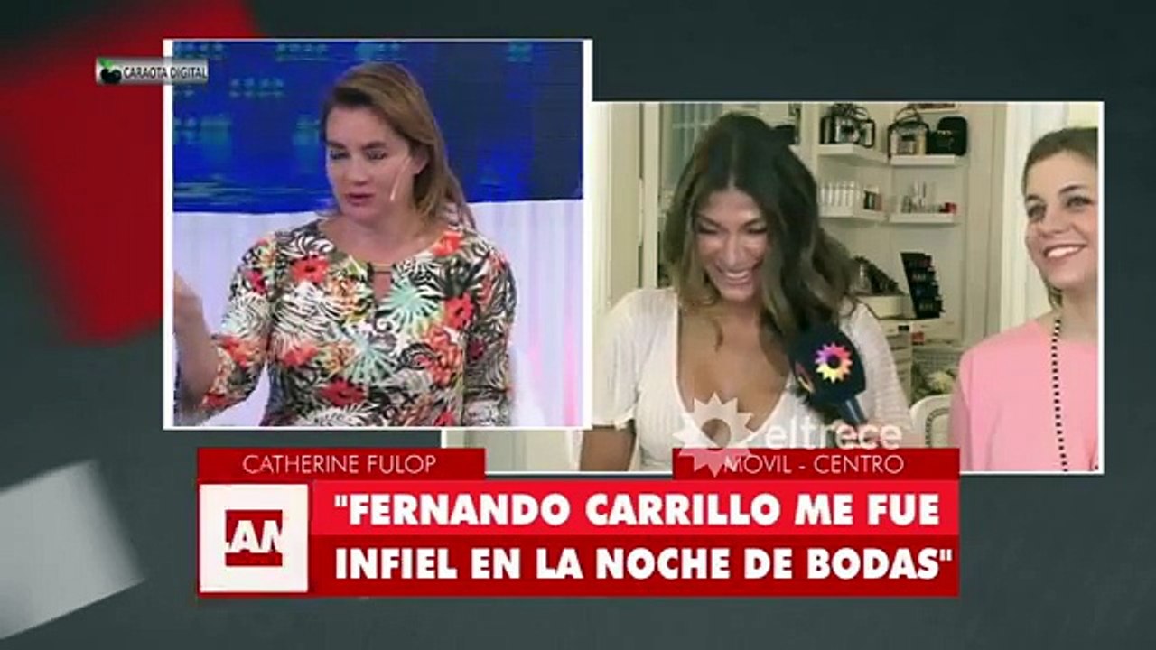 Vea lo que dijo Catherine Fulop de Fernando Carrillo