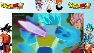 Vegeta es atravesado por Black  Vegeta is Crossed by Black Goku Episode 56